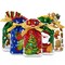 Wrapables Christmas Drawstring Treat Bags for Candy, Cookies, Treats, Gifts and Party Favors (50pcs)